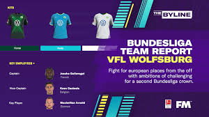 We will see adidas, hummel, jako, joma, kappa, macron, nike, puma, uhlsport and umbro on the bundesliga pitches this year. Football Manager 2020 Bundesliga Team Report Vfl Wolfsburg Steam News