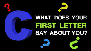 What are the words having prefix cu? Initial Letter C What Does It Mean If Your Name Starts With The Letter C Youtube