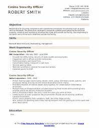 A good security officer resume will display ability for critical thinking, active learning, instruction and. Casino Security Guard Resume Casino Security Guard Job Description For Resume Profile Accur Forum Accur