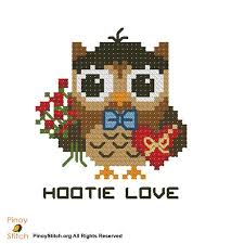 This free valentine cross stitch pattern and matching floss thread holders are a handy cute addition to your stash. 1 Awe Inspiring Crochet Wave Fan Edging Border Stitch Ideas Cross Stitch Owl Cross Stitch Animals Nature Cross Stitch