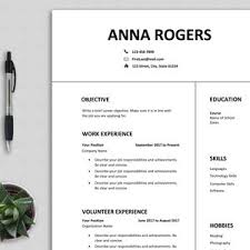 Prove that stereotype wrong by emphasizing a track record of timeliness and traits that suggest reliability and maturity, such as. First Cv Template Resume Teenagers No Experience High Etsy