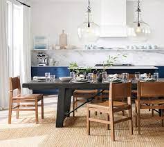 The benchwright extending dining table provides a bold backdrop for creative entertain. Benchwright Extending Dining Table Pottery Barn