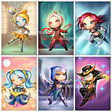 Share 32 ảnh avatar lmht chibi đẹp cute. Lol Chibi Set 2 Chibi Lol Champions League Of Legends