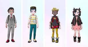 Pldh On Twitter Preview Of Pokemon Sword And Shield S Expansion Pass Customization Options You Can Dress As Marnie Or Rose Wear Leon S Hat Rock The Team Yell Hair Styles Or Have This