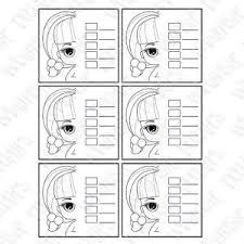 Now these could be combined into the one book but many people (myself included) have a separate book or journal for each of these purposes, mainly. Free Printable Copic Coloring Practice Sheets Copic Coloring Practice Sheet Copic Markers Tutorial