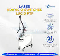 LASER ND:YAG Q-SWITCHED - LUCID PTP - Thiết Bị Thẩm Mỹ HCM