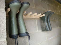Wall Mounted Welly Wellington Boot Tool Rack 2 4 Or 6 Pairs Fully Assembled Wellington Boot Hanging Shoe Storage Garage Shoe Storage