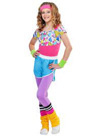 And of course, there are a few costume ideas for rocking the looks of the. Work It Out 80s Costume For Girls