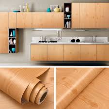 Cheap Wallpapers Buy Directly From China Suppliers Removable Damp Proof Waterproof Wall Cover Home De In 2020 Contact Paper Cabinets Kitchen Cabinet Shelves Faux Wood