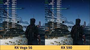 Hello people :d today i leave a small and fast video of 5 games on ryzen 5 2600 & rx vega 56 (part2) all games were tested at. Rx 590 Vs Rx Vega 56 With Ryzen 5 2600 In 10 Games 1080p Benchmark Test Comparison Youtube