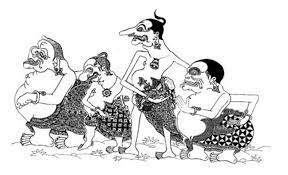 Menurut bahasa punakawan berarti pelayan, di dunia wayang, dibedakan antara pelayan tokoh baik dan pelayan tokoh jahat. 20 Inspirasi Sketsa Gambar Wayang Semar Yang Mudah Digambar Tea And Lead