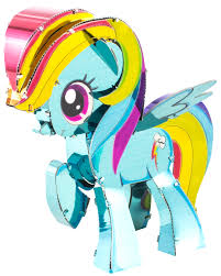 Metal Earth My Little Pony - Rainbow Dash. | 3D Metal Model Kits