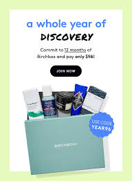 Birchbox Grooming Coupon Get 12 Months For 8 Per Box Shipped Hello Subscription In 2020 Birchbox Lifestyle Subscription Box Beauty Box Subscriptions
