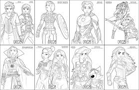 X men beast coloring page. Disney Mash Up Coloring Pages Are A Great Stress Reliever