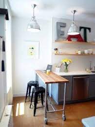 The perfect location to perch with that said costly glass of wine as well as to transform your buddies green with envy, a bar while a small bar table will allow ease of portability, a larger one could fit even more individuals. Pin By Perpetual Swoon On Small Kitchen Tables Small Space Kitchen Kitchen Redo Simple Kitchen