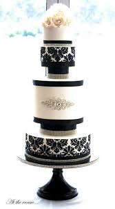 Black And White Wedding Cakes Pin By Lori Wells On Cakes Black And White Wedding Cake White Wedding Cakes Round Wedding Cakes