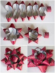 Holiday Paper Bows How To Charlet S Website Christmas Bows Diy Paper Bow Diy Bow