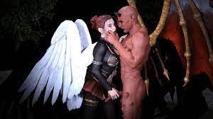 Melekler şeytan at XXX 3d porno