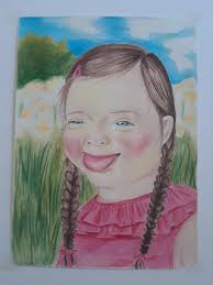 CUSTOM ORIGINAL Color Portrait Drawing