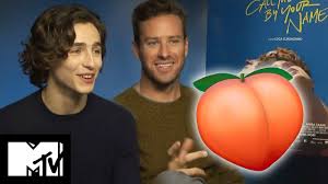 Call Me By Your Name Peach Scene Book Call Me By Your Name Peach Scene Behind The Scenes With Armie Hammer Armie Hammer Play Book School Quiz