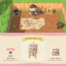 Animal Crossing S Instagram Profile Post Dinosaur Dig Use The Creator Code To Get All 6 Designs Animal Crossing Dinosaur Dig Animal Crossing Game