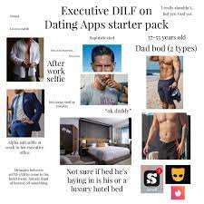 Executive DILF on Dating Apps starter pack : r/starterpacks