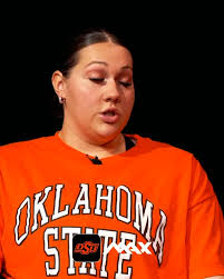 A Texan made for Oklahoma … see the full interview with Faith at @osu_max!  , #GoPokes