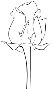 Free Flower Digital Stamps Digital Stamps Flower Drawing Stamp