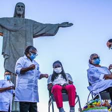 Hinweise zur einreise nach brasilien. Corona In Brasilien Start Der Impfkampagne Aufwendig Inszeniert Unter Christus Statue Politik