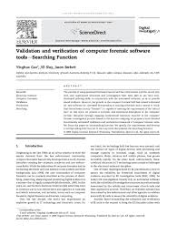 Analysis system logs analysis 8. Pdf Validation And Verification Of Computer Forensic Software Tools Searching Function Jill Slay Academia Edu