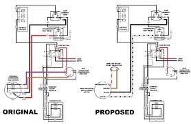 So here are 2 diagrams of a condenser fan motor wired first in a 4 wire configuration and next as a 3 wire configuration. New Condenser Fan Motor Amana 2 Ton Split System Heat Pump Diy Home Improvement Forum