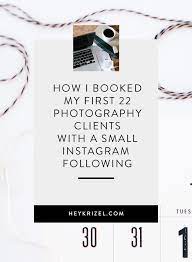 How I Booked My First 22 Photography Clients Hey Krizel Photography Business Marketing Photography Business Plan Photography Business Branding