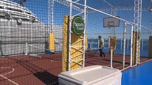 Princess Cruise Ship Basketball Court Youtube
