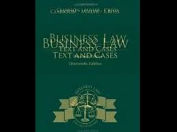 Business Law 13th Edition Pdf Ebook Version Clarkson Miller Cross Business Law Ebook College Textbook