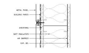 Building Envelope Thermal Moisture Analysis Metal Panels Metal Wall Panel Batt Insulation