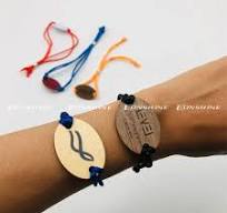 프로그래머블 NFC 칩 팔찌 조정 가능한 로프 미니 나무 태그 호텔 스마트 잠금 RFID 팔찌