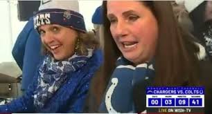 Colts fans brave cold temperatures to tailgate before game vs. Chargers