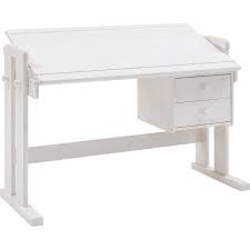 Kinder schreibtisch von kettler und anderen herstellern günstig online kaufen. Infanskids Schreibtisch Hohenverstellbar Mit 2 Schubladen Weiss 813 30 Skandic De