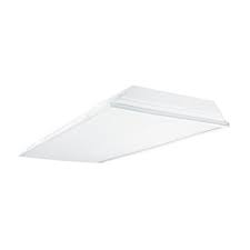 4', 2 lamp, t8 utility wrap fixture, 120v residential electronic ballast, white steel housing, clear acrylic lens, energy star rated, title lithonia lighting fluorescent square 2 lamp, 4 feet, 120v wraparound light, 32w t8. Metalux 4 4 Light T8 Fluorescent Recessed Troffer Light At Menards