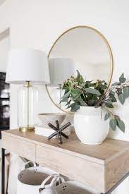 Tips For Styling Your Console Table Pure Co Living Console Table Styling Console Table Decorating Foyer Design