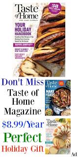 Taste Of Home Magazine Subscription In 2020 Cooking On A Budget Recipes Taste Of Home Magazine