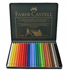 The goldfaber colour pencils have a wonderfully soft and intense colour laydown and convince with their outstanding colour brilliance. Faber Castell Polychromos Color Pencil Set 24 Pencils In Metal Tin Freestyle Photo Imaging