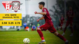 Dandea (fc rapid) receives a yellow card. Uta Are Un Motiv Solid Pentru A Trage La Victorie Cu Rapid Cota 2 50 Pentru Succesul Liderului Exclusiv Echipele Probabile La Derby