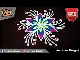 5 To 3 Dots Begginers Easy Color Rangoli Design Tutorial Muggulu Kolam Design Rangoli Designs With Dots Rangoli Border Designs Simple Rangoli Border Designs
