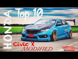 Very nicely modified civic x (tenth generation) if you are a civic lover, give a comment about which civic model you have? Top 10 Honda Civic Fc Modified 10th Generation 2015 2020 M Bros Youtube