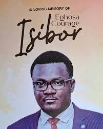 Last week, a Service of Songs was held at Oriental Hotel, Victoria Island,  in honor of the late Barrister Eghosa Isibor. He is remembered as a fine  gentleman,humble, respectful & truly admirable.