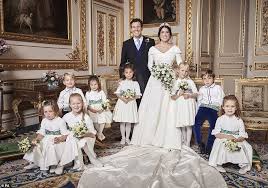 Princess Eugenie Resplendent In First Official Pictures Of Her Wedding Eugenie Wedding Princess Eugenie Jack Brooksbank Royal Brides