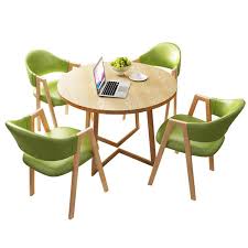 H.j wedoo modern dining table round dining table for small spaces modern leisure coffee table with wood legs for kitchen dining room and living room, 31.5 l x 31.5 w x 29.53 h, white. Dining Room Leisure Set Table And Chair Negotiation Small Round Table Coffee Shop Table And Chair Buy A Set Of Dining Tables And Chairs Cheap Small Round Dining Table Modern Furniture Coffee Shop