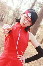 Pin Oleh Himequ Di Cosplay Sarada Qu Kostum Cosplay Gambar Fotografi