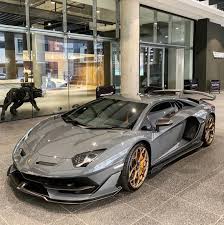 Lamborghini Aventador Svj Black And Blue 